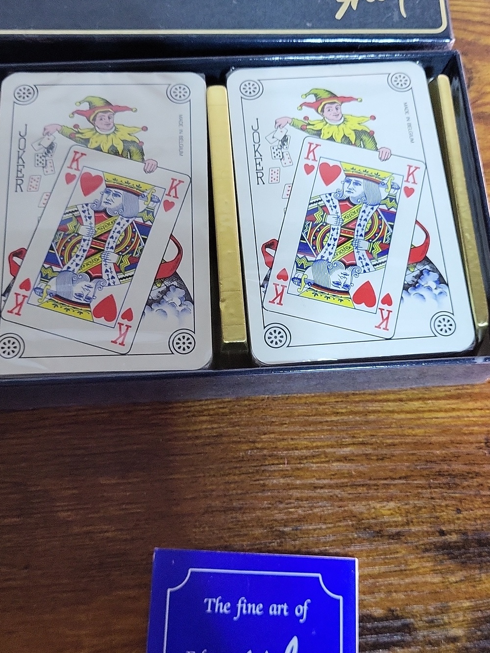 1981 VINTAGE Edna Hibel MUSEUM OF ART Playing Cards 2 Decks Sealed - Picture 4 of 6